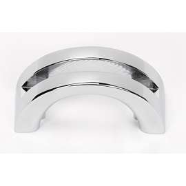 Knob Modern in Polished Chrome