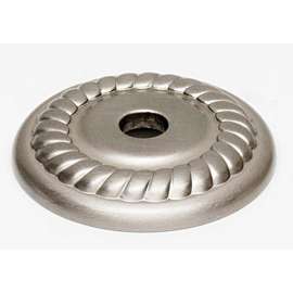 Backplate Traditional 1-in in Satin Nickel