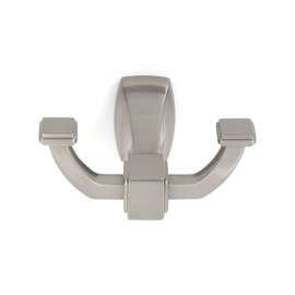 Cube A6584-SN Modern Robe Hook in Satin Nickel