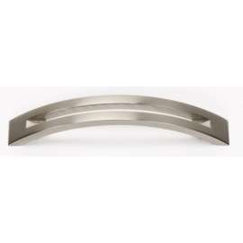 Slit Top A422-4-SN Modern Pull in Satin Nickel