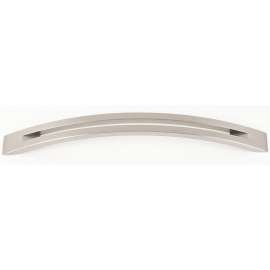 Slit Top A422-8-SN Modern Pull in Satin Nickel