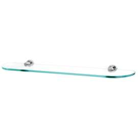 A8750-24 Infinity 24-in Glass Shelf with Brackets Modern