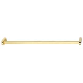 Modern Towel Bar in Polished Brass
