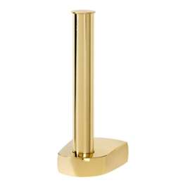 Modern Tissue Holder 5-7/8-in in Polished Brass