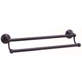 Embassy A9025-24-CHBRZ Double Towel Bar Traditional in Chocolate Bronze