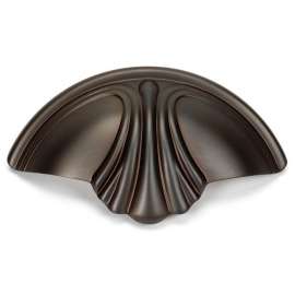 Venetian A1509-CHBRZ Cup Pull Traditional in Chocolate Bronze