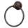 Towel Ring Traditional 6-in in Chocolate Bronze