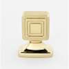 Knob Modern 1-in in Polished Brass