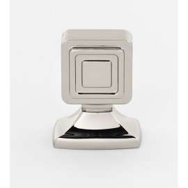 Knob Modern 1-in in Polished Nickel
