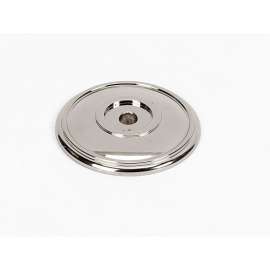 Rosettes Traditional 1-5/8-in in Polished Nickel