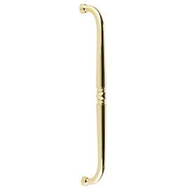 Traditional D110-18-PB Appliance Pull in Polished Brass