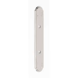 Classic Traditional A1568-3-PN Backplate Traditional in Polished Nickel