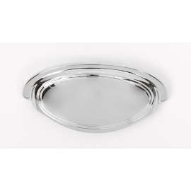 Cup Pull Traditional in Polished Chrome