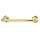 Nicole A7720-12-PB Towel Bar Traditional in Polished Brass