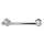 Nicole A7720-12-PC Towel Bar Traditional in Polished Chrome