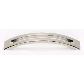 Slit Top A422-4-PN Modern Pull in Polished Nickel
