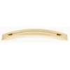 Slit Top A422-6-PB Modern Pull in Polished Brass
