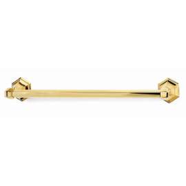 Nicole A7720-18-PB Towel Bar Traditional in Polished Brass