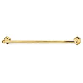 Nicole A7720-24-PB Towel Bar Traditional in Polished Brass