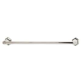 Nicole A7720-24-PN Towel Bar Traditional in Polished Nickel
