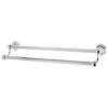 Nicole A7725-24-PC Double Towel Bar Traditional in Polished Chrome