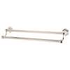 Nicole A7725-30-PN Double Towel Bar Traditional in Polished Nickel