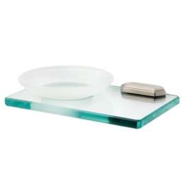 Nicole A7730-SN Soap Dish Traditional in Satin Nickel
