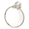 Nicole A7740-PN Towel Ring Traditional 7-in in Polished Nickel