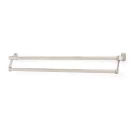 Cube A6525-31-SN Double Towel Bar Modern in Satin Nickel