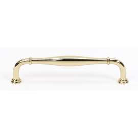 Charlie's Collection A726-6-PB Pull Traditional in Polished Brass