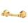 Nicole A7760-PB Tissue Holder Traditional in Polished Brass
