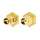 Shower Rod Brackets Traditional 2-3/8-in in Polished Brass