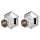 Shower Rod Brackets Traditional 2-3/8-in in Polished Chrome