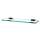 Nicole A7750-18-BARC 18-in Glass Shelf with Brackets Traditional in Barcelona
