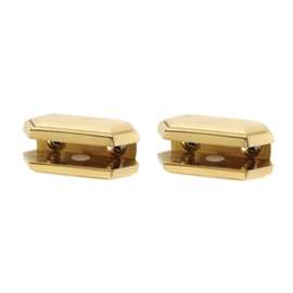Shelf Brackets Traditional 2-1/4-in in Polished Brass