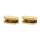 Shelf Brackets Traditional 2-1/4-in in Polished Brass