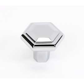 Knob 1-1/4-in in Polished Chrome