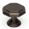 Knob Modern 1-in in Chocolate Bronze