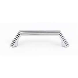 Nicole A427-3-PC Modern Pull in Polished Chrome