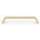 Nicole A427-35-PB Modern Pull in Polished Brass