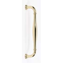 Charlie's Collection D726-10-PB Appliance Pull Traditional in Polished Brass