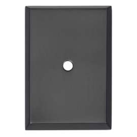 Escutcheon Backplate Escutcheons 1-7/8-in in Matte Black