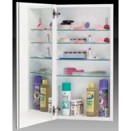 MC11344-W Mirror Cabinet in White