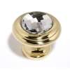 Crystal C211-CLR/GLD Traditional Knob in Gold