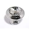 Crystal C211-CLR/PC Traditional Knob in Polished Chrome