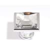 Crystal C212-CLR/PC Traditional Knob in Polished Chrome