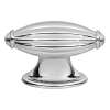 Knob Traditional 1-7/8-in in Polished Chrome