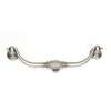 Bail Pull Traditional in Satin Nickel