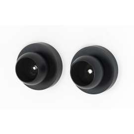 A8346 Contemporary I Modern Shower Rod Brackets 2-in