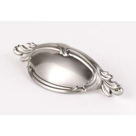 Hickory A235-SN Cup Pull Traditional in Satin Nickel